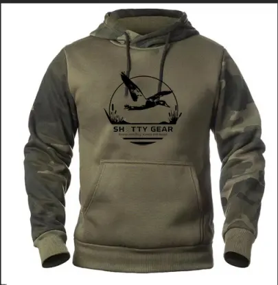 Hoodie - Camo Marsh Mallard