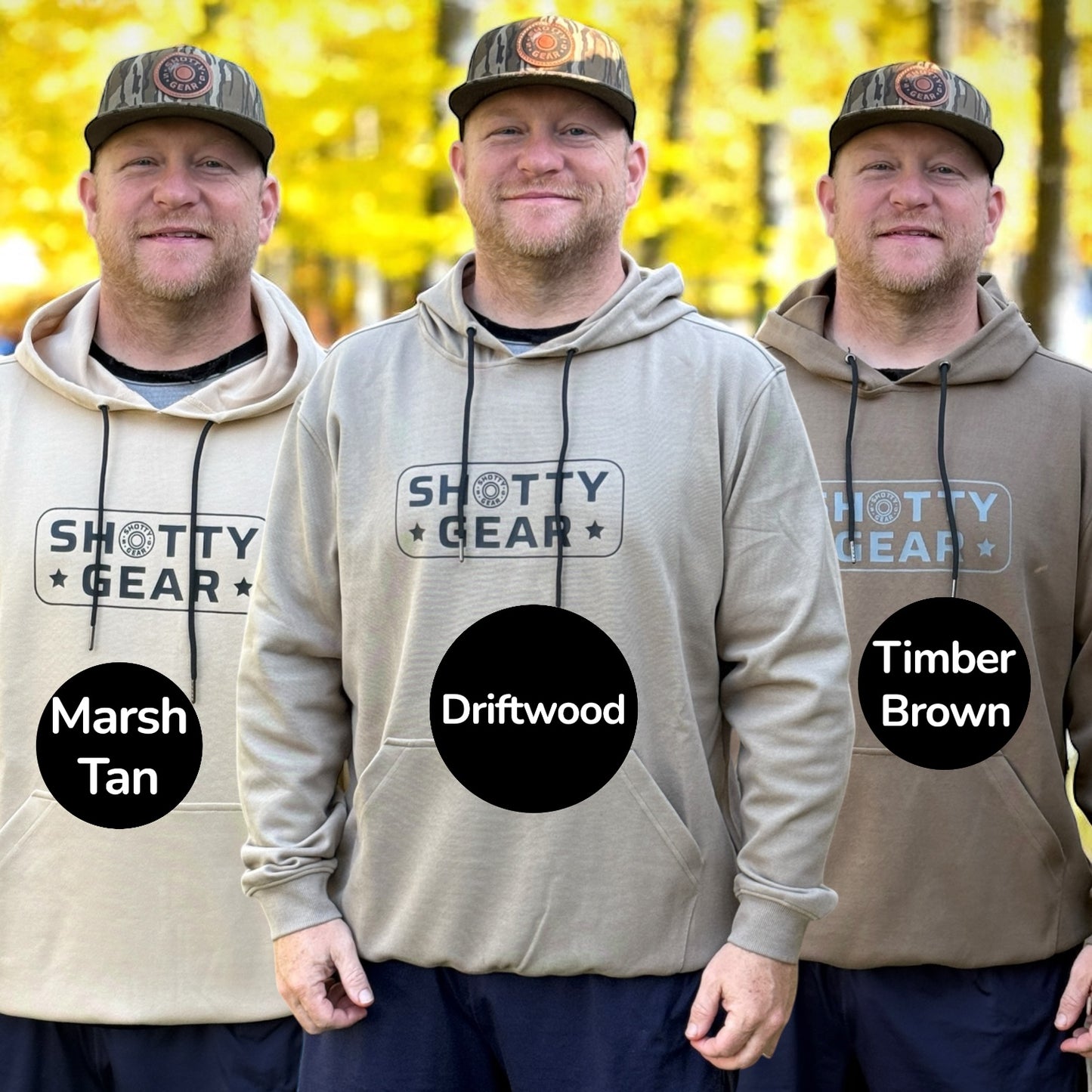 Natural Blended Hoodies