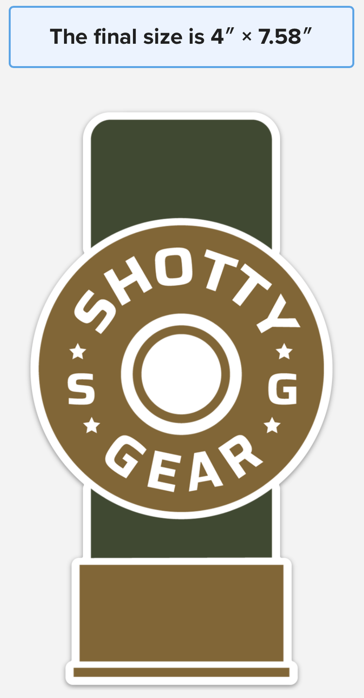 Shotty Gear Stickers