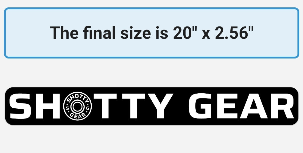 Shotty Gear Stickers