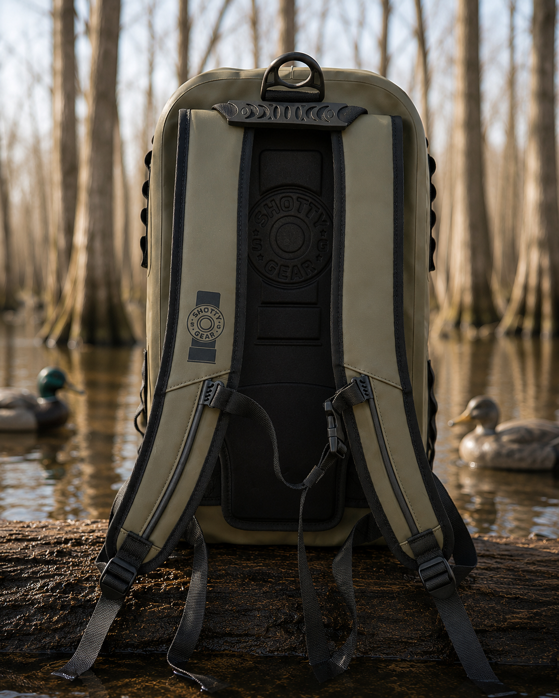 Marsh Locker Zippered Waterproof Backpack
