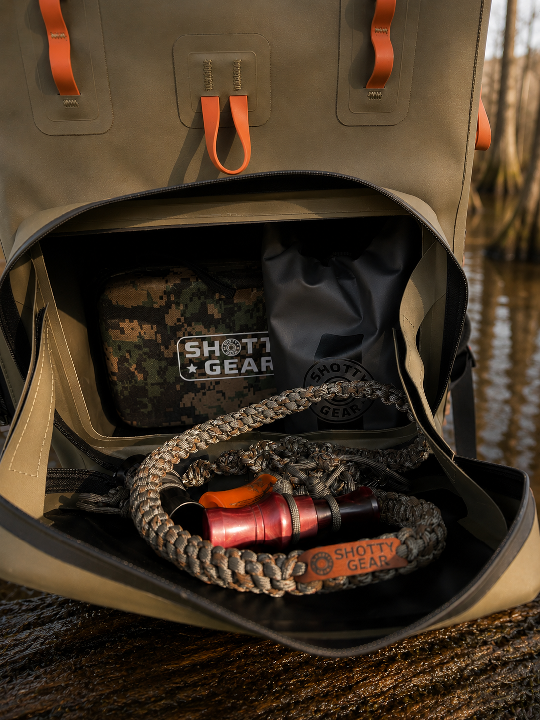 Marsh Locker Zippered Waterproof Backpack