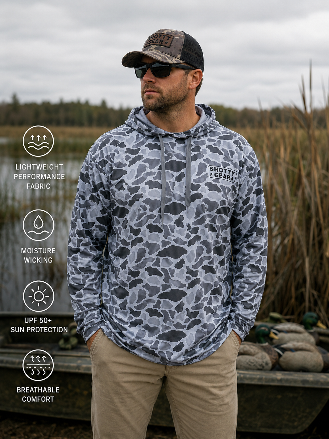 UPF 50 Summer Scout Hoodie