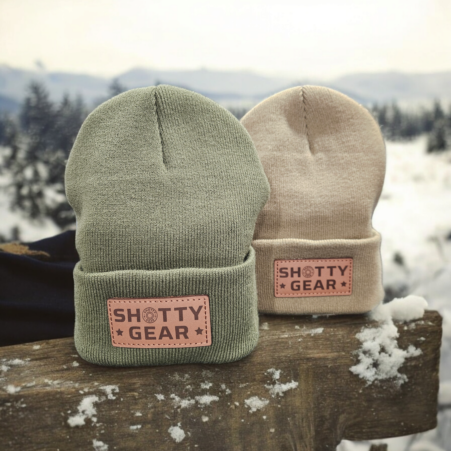 Shotty Gear Patch Fleece Lined Port & Company Beanie